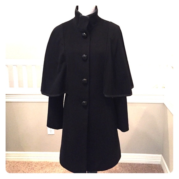 Cape pea coat from Trina Turk