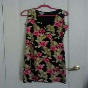 beautiful island print silk dress from tommy baham