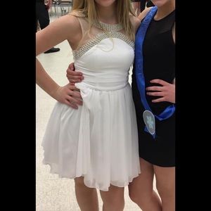White Formal Dress