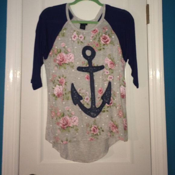 Anchor Baseball tee