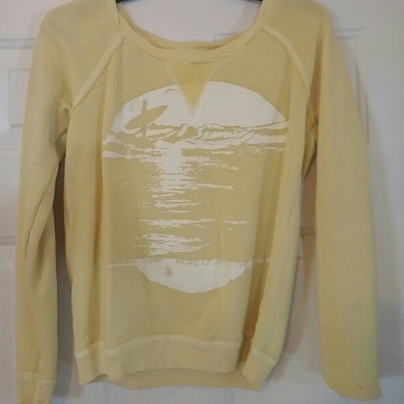 Yellow sweatshirt American Eagle