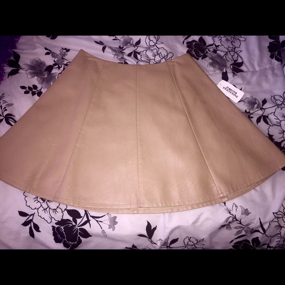 Leather Skater Skirt - Picture 2 of 3