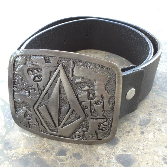 volcom belt buckle