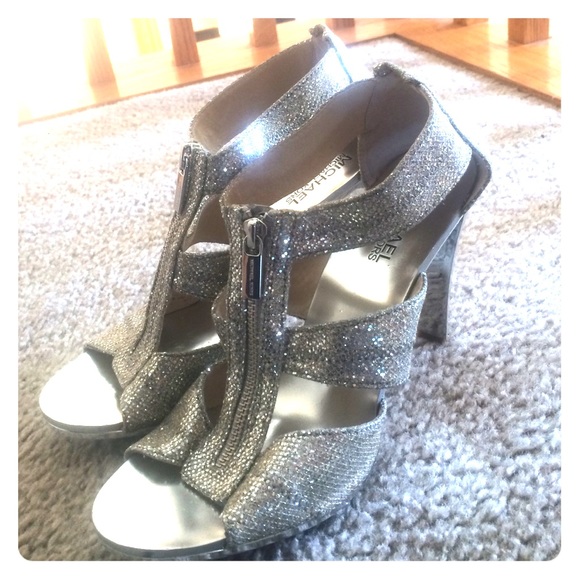 Mk Berkley t-strap evening sandals