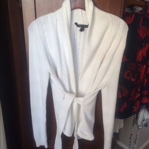 BCBG MaxAZria wrap sweater