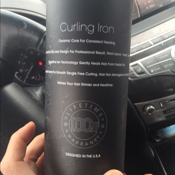 1-19mm clip less curling iron brand new never used - Picture 4 of 4