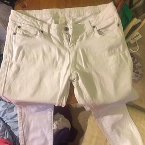 White jeans