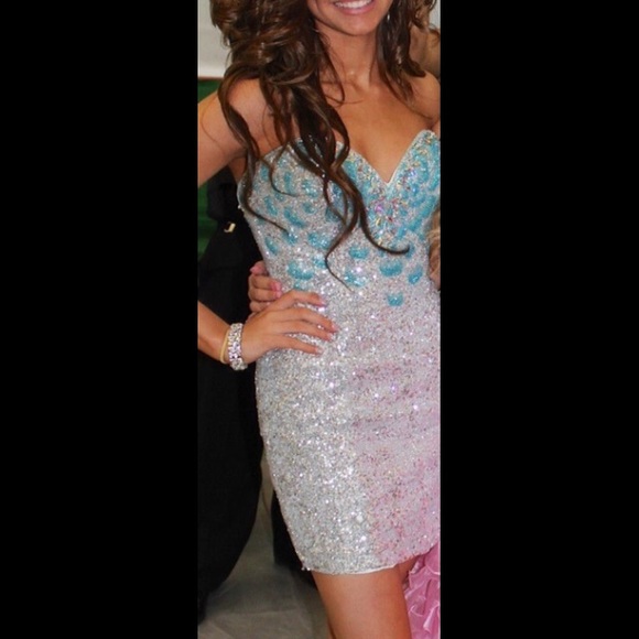 Mac Duggal Prom Dress with Removable Skirt - Picture 4 of 4