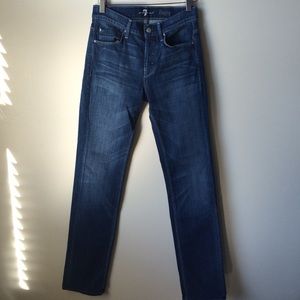 Men's 7 for all Mankind jeans.