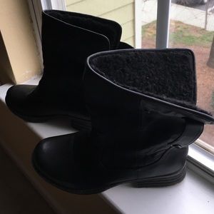 Tara M Warm Winter Black Boots