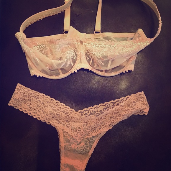 Designer bra and panty set