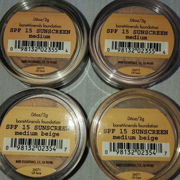 Bundle of 4 ID BareMinerals..