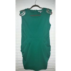 XXI Grecian Pleated Party Dress w/ Pockets!