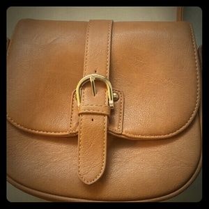 NEW Forever 21 faux leather  saddle crossbody