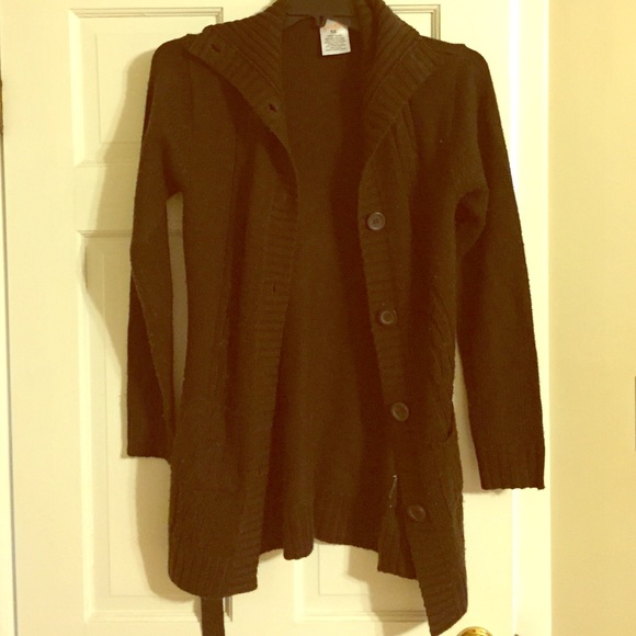 Fleece button down sweater!