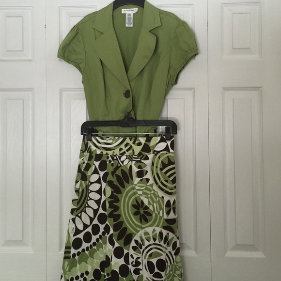 Jacket and skirt