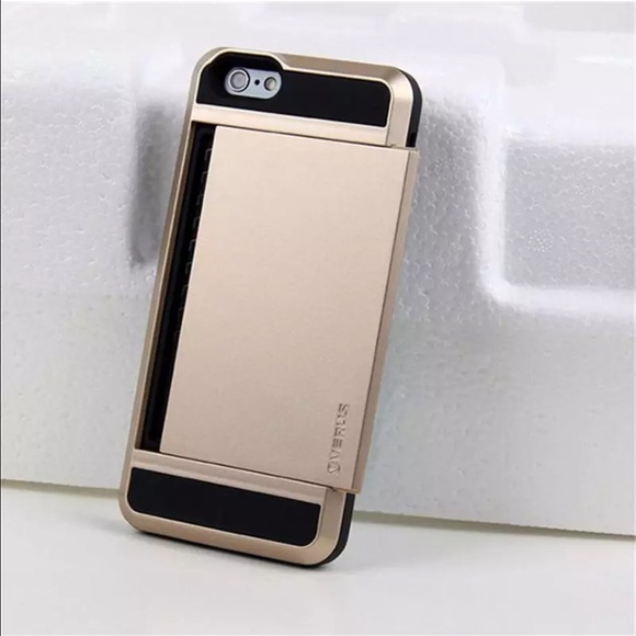 ✨Gold Card Holding iPhone 6 Plus Case✨