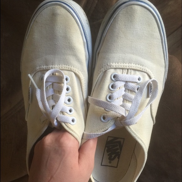 Cream vans