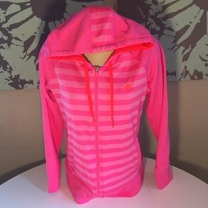 Adidas Fill Zip Hoodie - Size Medium