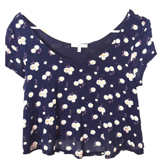 Floral crop top