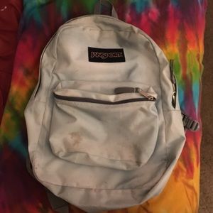 LIGHT BLUE Jansport backpack