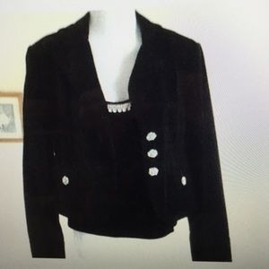 Tapemeasure matching jacket & top 4 velour NWT
