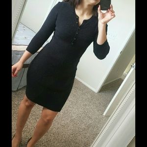 VS Ribbed Sweater Dress