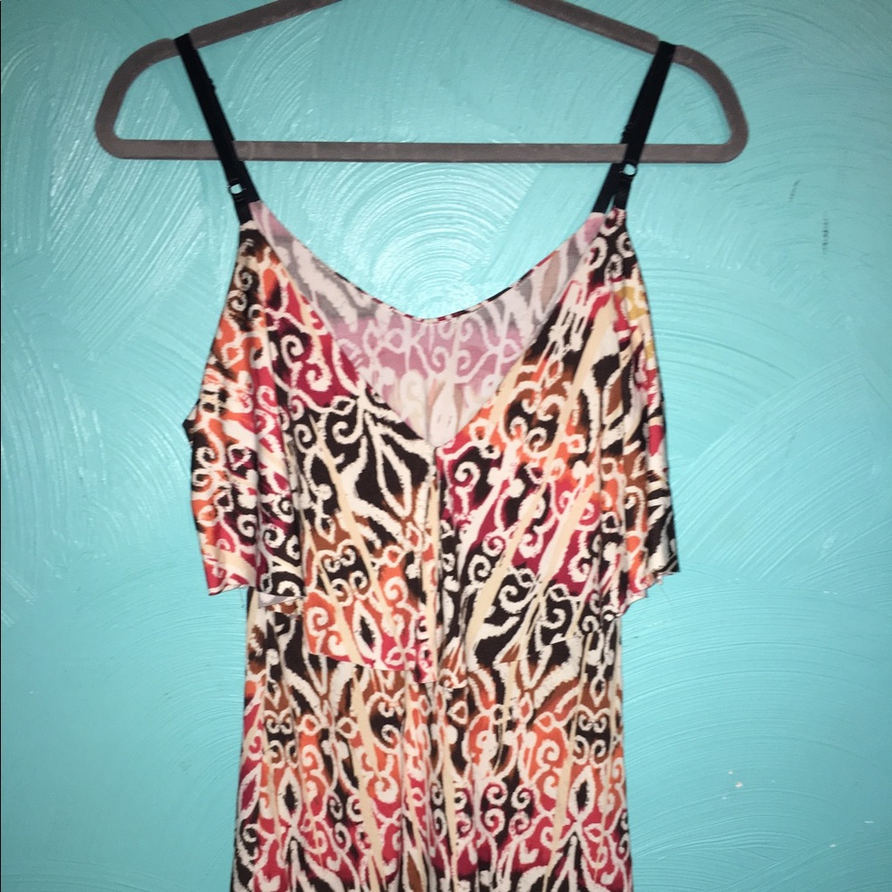 Tribal Print Mini Dress