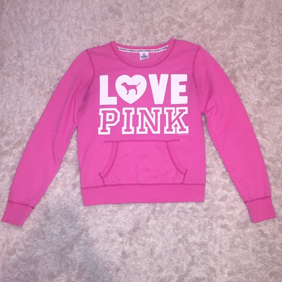 Victoria's Secret PINK crew neck pullover