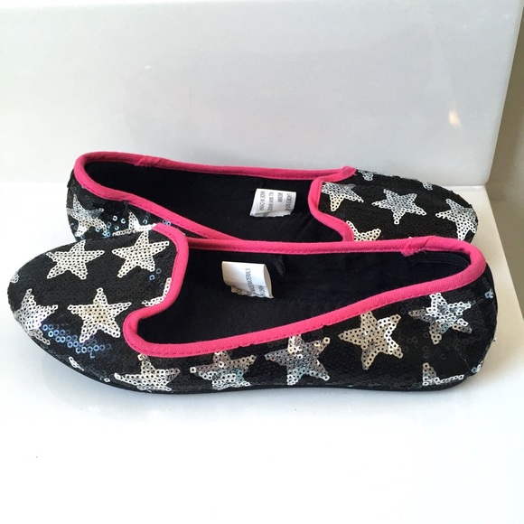 betsey johnson sequin shoes