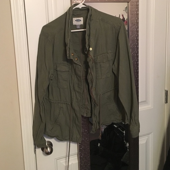 army green jacket