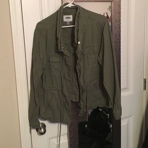 army green jacket