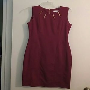 Calvin kline Midi dress sz 4
