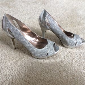 Silver heels