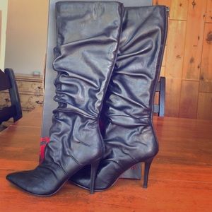 Carlos Santana's size 7 Chase HH dress boots black