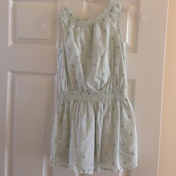 Beautiful light green Gap dress, size S (6-7).