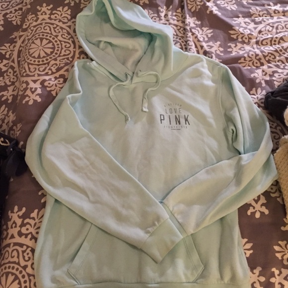Baby blue hoodie