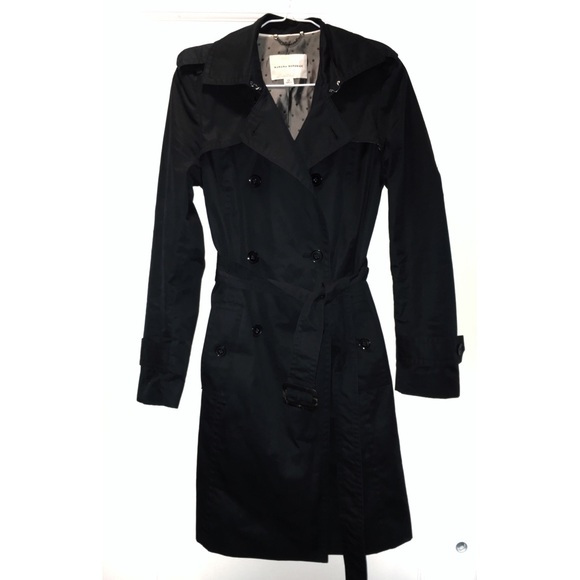 Banana Republic black trench coat