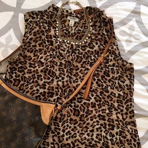 Old Navy Leopard Top