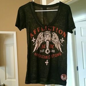 Affliction tee shirt