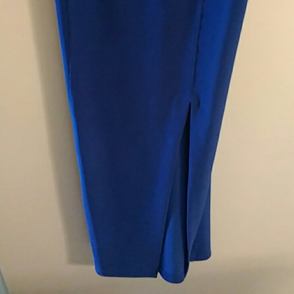 Dress, long, sexy, sz 2 - Picture 4 of 4