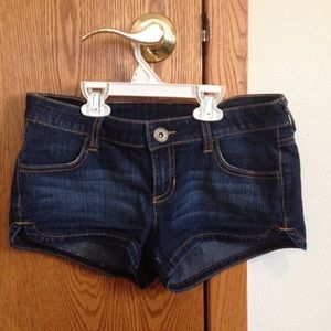 Jean Booty Shorts