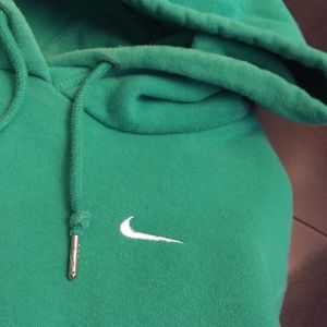 Green nike sweater