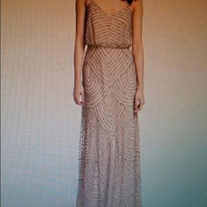 Adrianna Papell Art Deco Gown-size 16