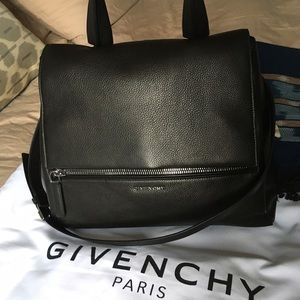 GIVENCHY medium size Pandora Pure bag , Black