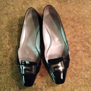 Black Leather Loafers 🌹