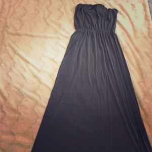 Olive green maxi dress