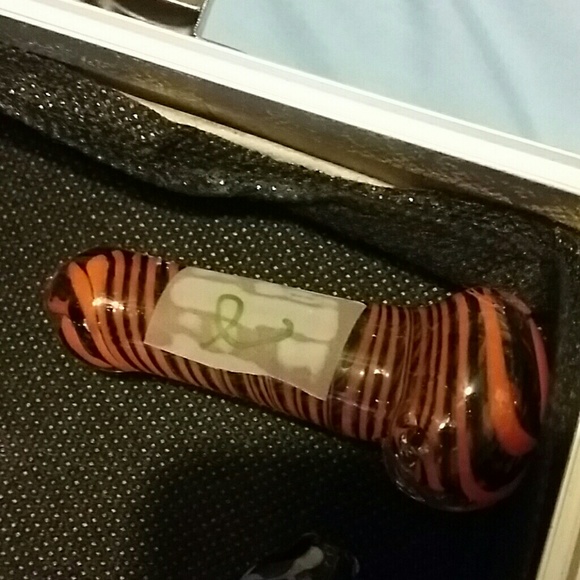 #2 glass spoon,  2.5in