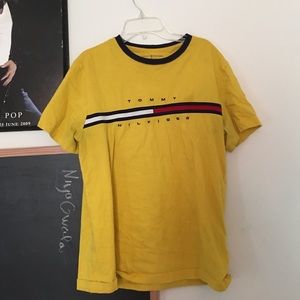 Yellow Tommy Hilfiger Shirt