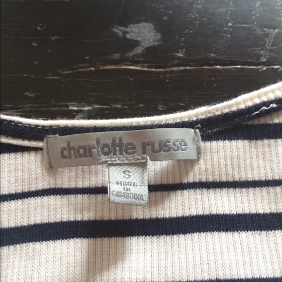 Striped crop top - Picture 2 of 2